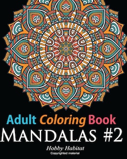 Couverture_Adult Coloring Book: Mandala #2