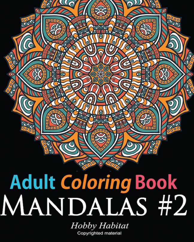 Couverture_Adult Coloring Book: Mandala #2