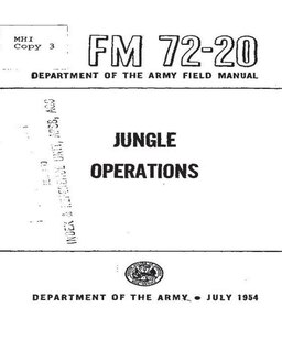 Couverture_FM 72-20 Jungle Operations, by United States. Department of the Army