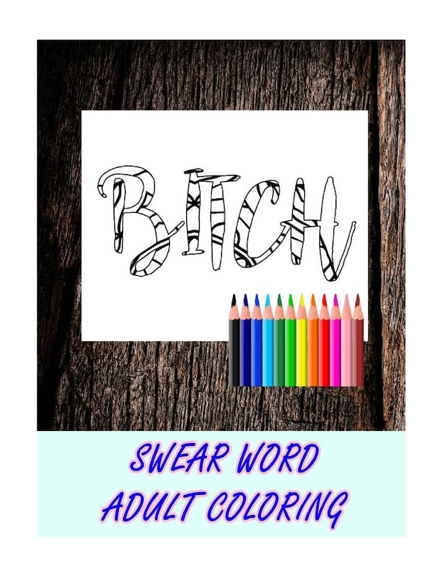 Front cover_Swear Word Coloring Book