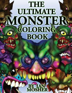Front cover_The Ultimate Monster Coloring Book