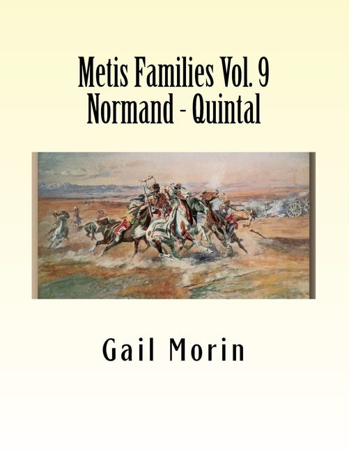 Front cover_Metis Families Volume 9 Normand - Quintal