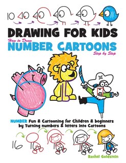 Front cover_Drawing for Kids How to Draw Number Cartoons Step by Step