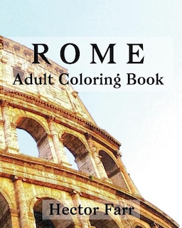 Front cover_Rome: Adult Coloring Book