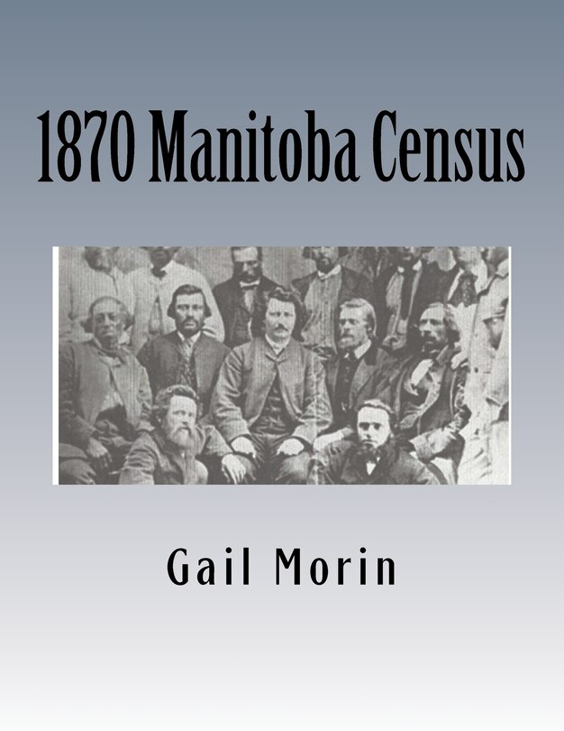 Front cover_1870 Manitoba Census