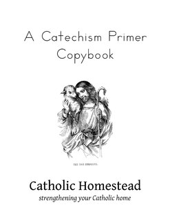 Front cover_A Catechism Primer Copybook