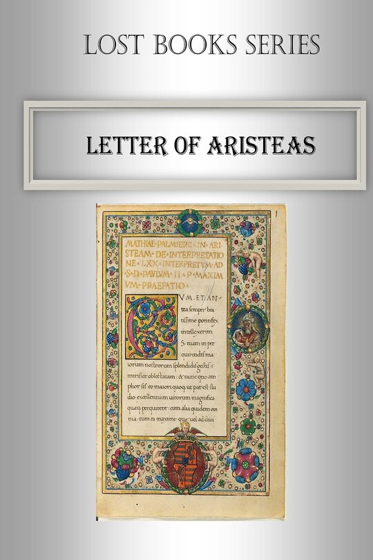 Front cover_Letter of Aristeas
