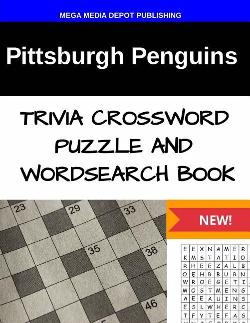 Couverture_Pittsburgh Penguins Trivia Crossword Puzzle And Word Search Book