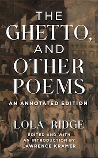 Front cover_The Ghetto, and Other Poems