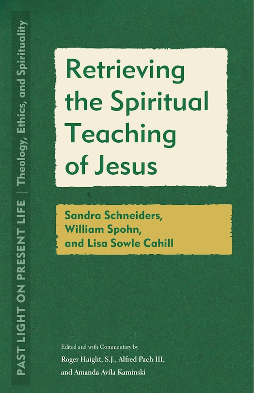 Front cover_Retrieving the Spiritual Teaching of Jesus