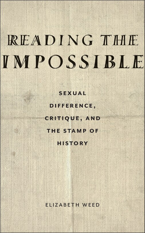 Couverture_Reading the Impossible