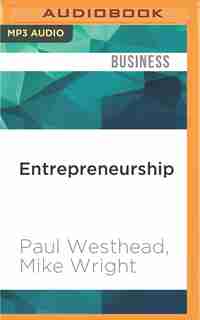 Entrepreneurship: A Very Short Introduction de Paul Westhead