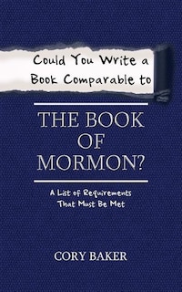 Front cover_Could You Write a Book Comparable to the Book of Mormon?