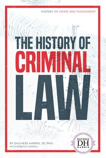 Front cover_The History of Criminal Law