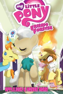 Front cover_Applejack & Mayor Mare