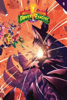 Front cover_Mighty Morphin Power Rangers #5