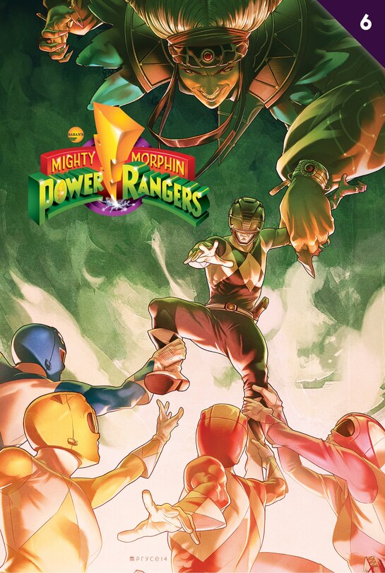 Front cover_Mighty Morphin Power Rangers #6
