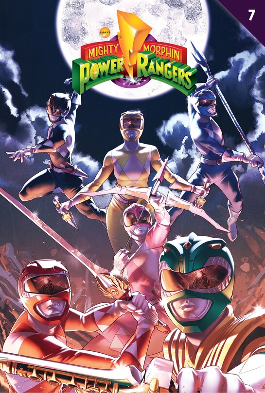 Couverture_Mighty Morphin Power Rangers #7