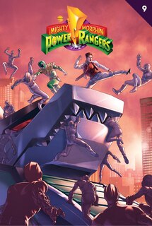 Front cover_Mighty Morphin Power Rangers #9
