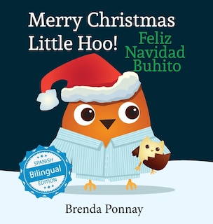 Front cover_Merry Christmas, Little Hoo! / Feliz Navidad Buhito