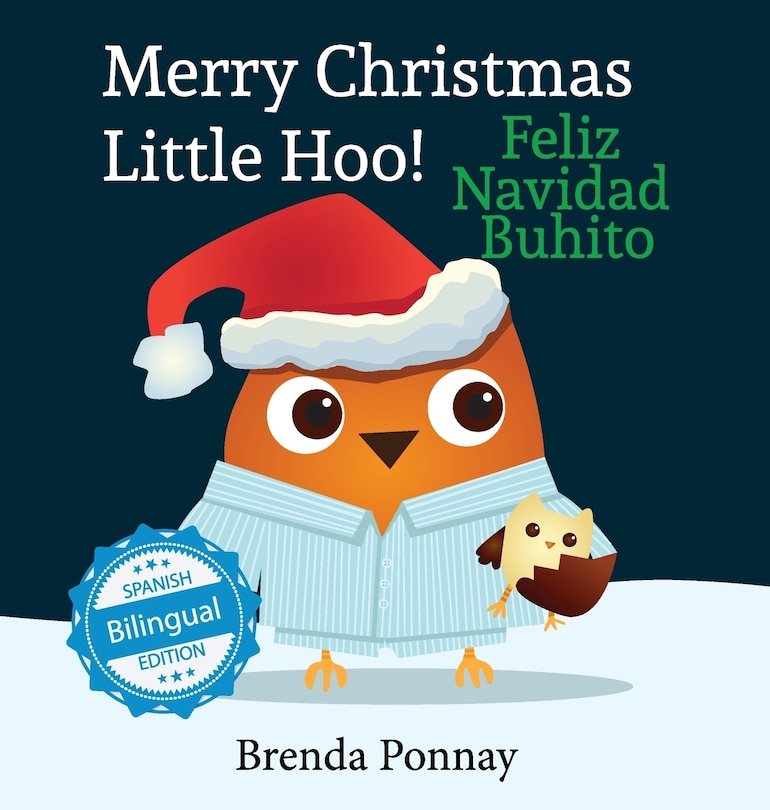 Front cover_Merry Christmas, Little Hoo! / Feliz Navidad Buhito