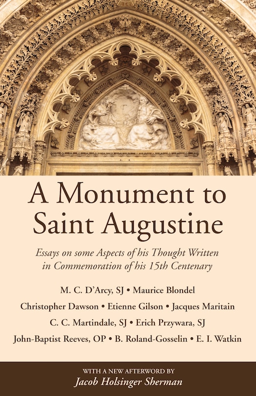 Front cover_A Monument to Saint Augustine