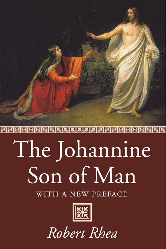 Front cover_The Johannine Son of Man