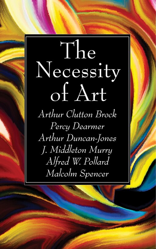 Front cover_The Necessity of Art