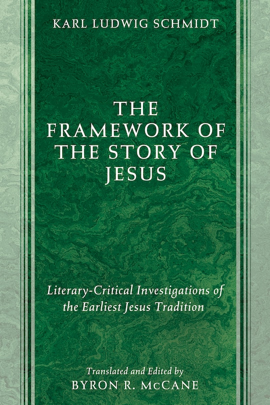 Couverture_The Framework of the Story of Jesus