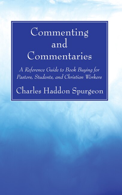 Front cover_Commenting And Commentaries