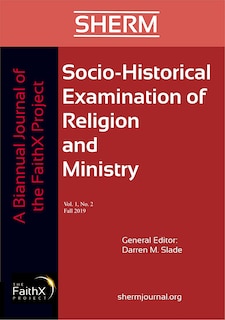 Couverture_Socio-Historical Examination of Religion and Ministry, Volume 1, Issue 2