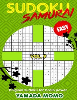 Couverture_Sudoku Samurai Easy