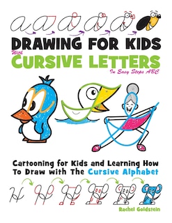 Front cover_Drawing for Kids with Cursive Letters in Easy Steps ABC