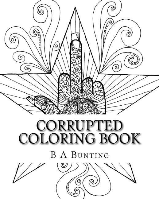 Front cover_Corrupted Coloring Book