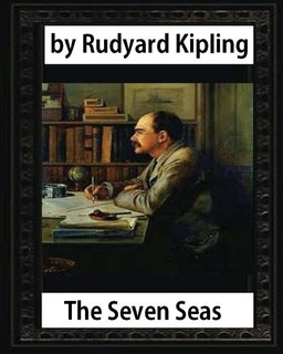 Front cover_The Seven Seas (1896, poetry), by Rudyard Kipling
