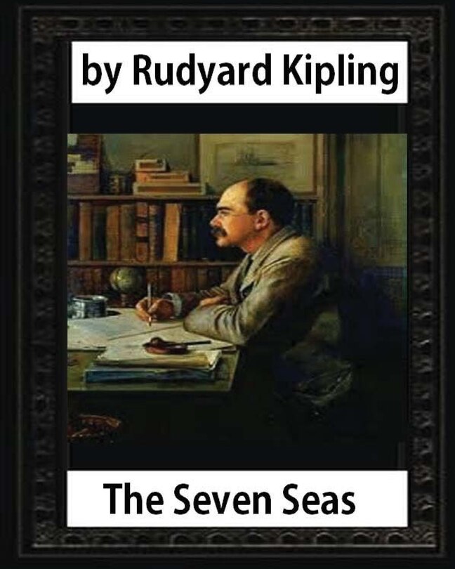Front cover_The Seven Seas (1896, poetry), by Rudyard Kipling