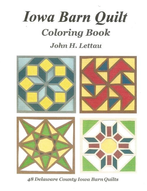 Couverture_Iowa Barn Quilt Coloring Book