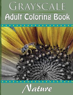 Front cover_Grayscale Adult Coloring Book
