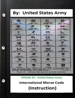 Front cover_International Morse Code (Instruction) (SPECIAL)