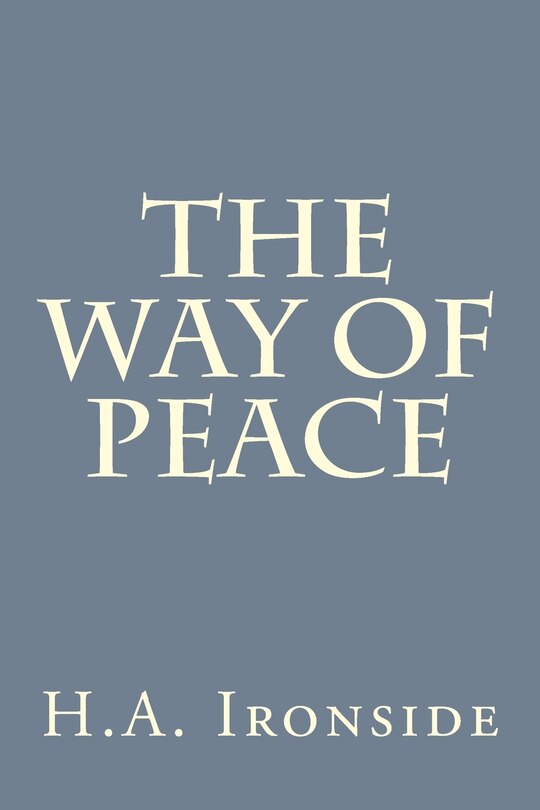 Front cover_The Way of Peace