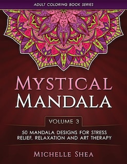 Front cover_The Mystical Mandala Coloring Book