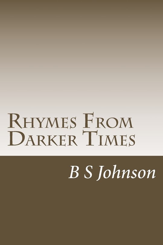 Front cover_Rhymes From Darker Times