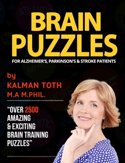 Front cover_Brain Puzzles For Alzheimer's, Parkinson's & Stroke Patients