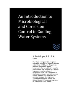Couverture_An Introduction to Microbiological and Corrosion Control in Cooling Water System