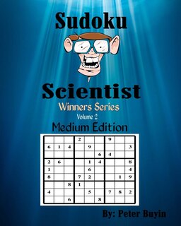 Couverture_Sudoku Scientist Winners Series - Sudoku Puzzle Books Medium Edition For Beginners - Puzzle Books For Friends & Family Fun - Sudoku Puzzle Book Volume 2