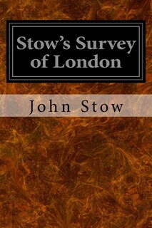 Couverture_Stow's Survey of London