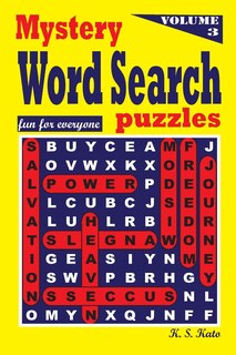 Front cover_Mystery WORD SEARCH Puzzles Volume 3