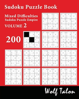 Couverture_Sudoku Puzzle Book Mixed Difficulties - 200 Puzzles