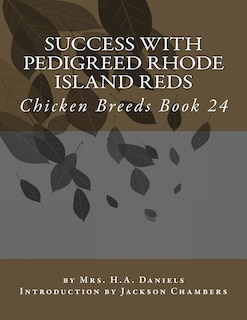 Front cover_Success With Pedigreed Rhode Island Reds