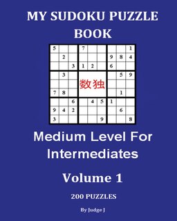 Front cover_My Sudoku Puzzle Book